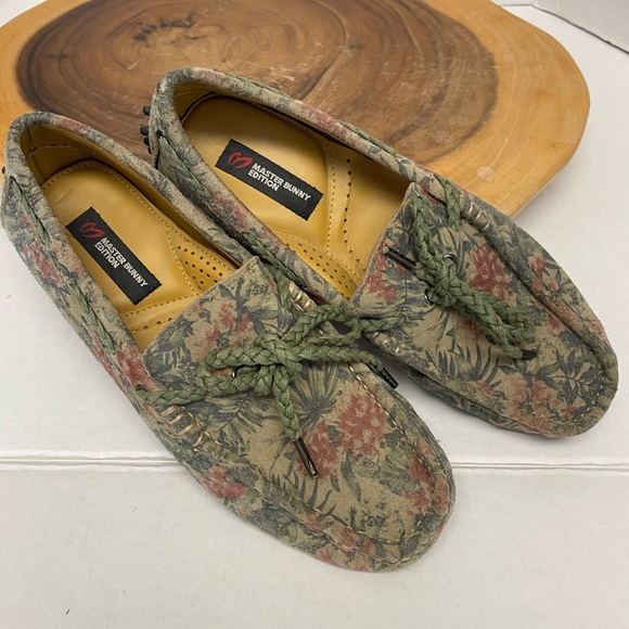Master Bunny Edition Floral Print Driving Loafers - Picture 3 of 8